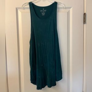 Soft green/blue tank top